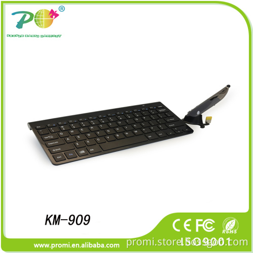 Innovative corporate gift wireless optical keyboard and mouse set for TV, PC and computer